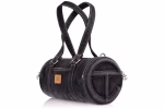 Telfar Medium Denim Duffle Black