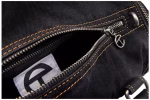 Telfar Medium Denim Duffle Black
