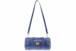 Telfar Medium Denim Duffle Blue