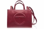 Telfar Shmedium Shopping Bag Oxblood