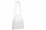 Telfar Shmedium Shopping Bag White