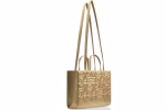 Telfar x Moose Knuckles Quilted Medium Shopper Gold